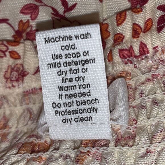 Japna Floral Midi Dress -  Tie Front Small - Picture 13 of 14